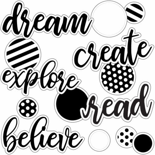 Simply Stylish Script Words BB