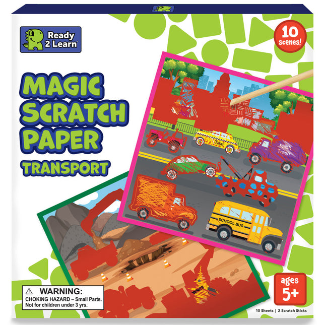 Magic Scratch Paper Transport