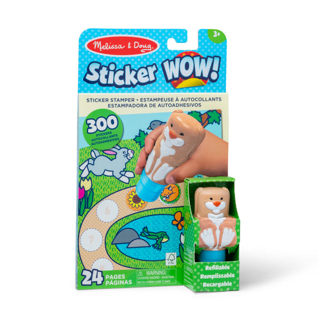 Bunny Sticker Wow Activity Pad & Sticker Stamper