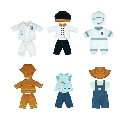 6/set Professional Clothes Set 15in