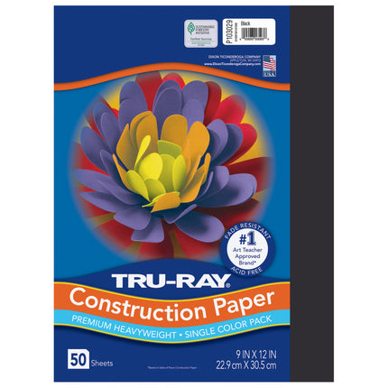 Tru-Ray, Black, 9x12
