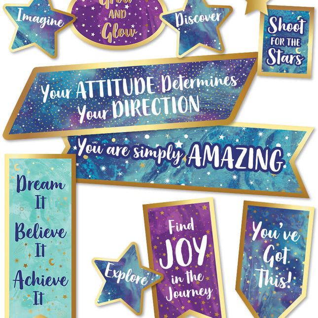 Galaxy Motivational Signs