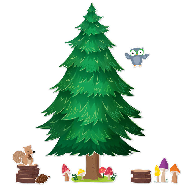 Woodland Friends Jumbo Pine Tree