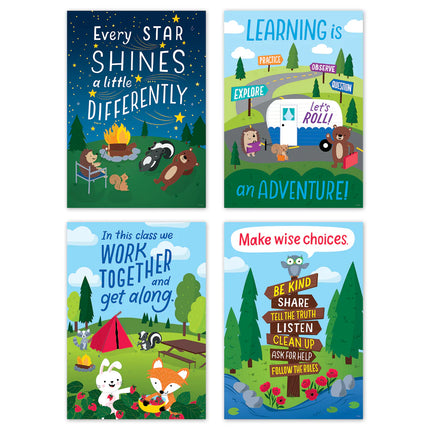 Woodland Friends Poster Pack