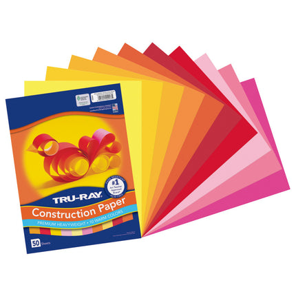 Tru-Ray, Warm Assorted, 9x12