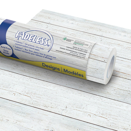 Fadeless, White Shiplap