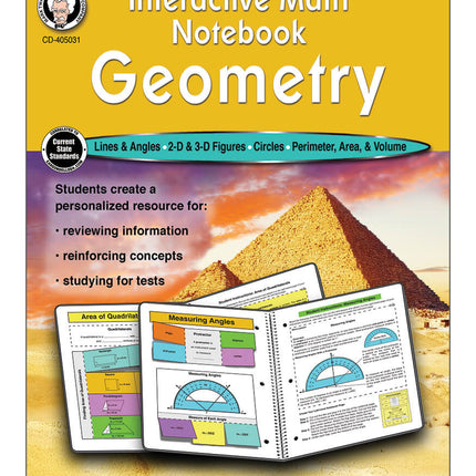 Interactive Math Notebook: Geometry Grade 6-8