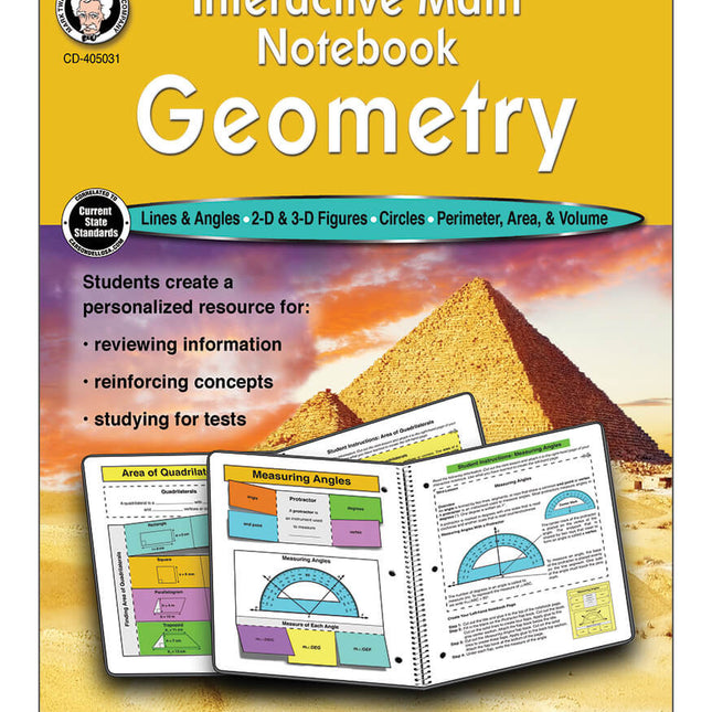 Interactive Math Notebook: Geometry Grade 6-8