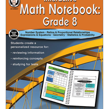 Interactive Notebook Math: Grade 8