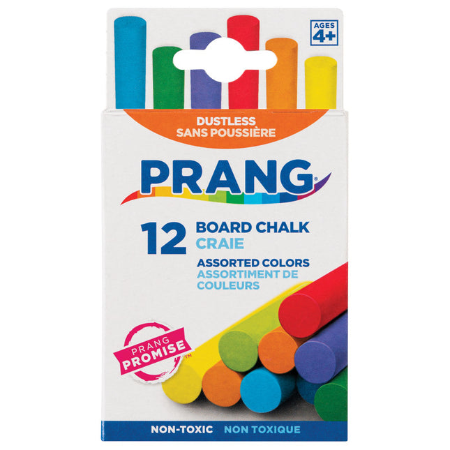 Hygieia® Dustless Board Chalk, Assorted Colors