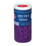 Spectra Glitter 4oz Purple Sparkling Crystals