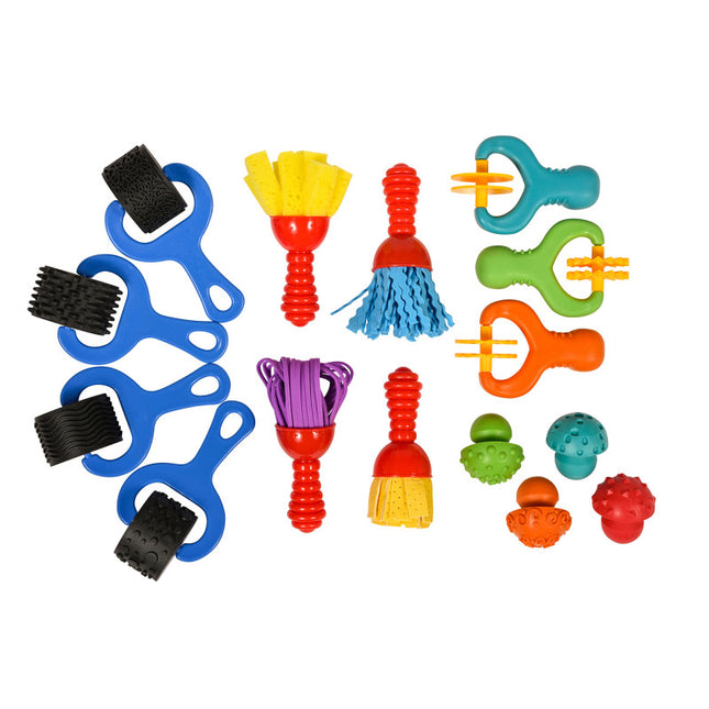 Squish N Roll Paint & Dough Tools Set Of 15