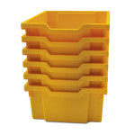 Deep Tray F2 YELLOW 6/PK