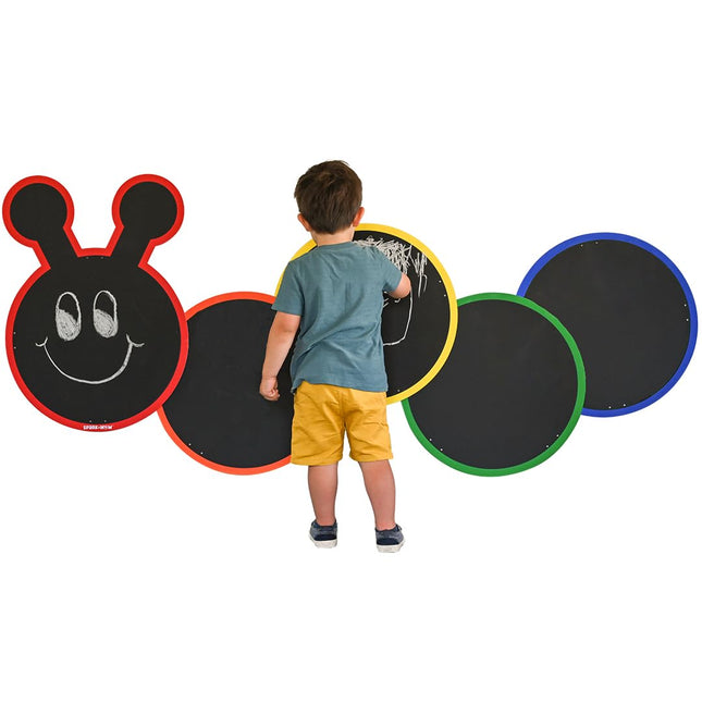 Giant Outdoor Chalkboards-Caterpillar