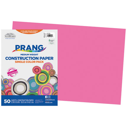 Prang, Hot Pink, 12x18