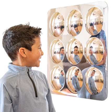 Sensory Wall Mirrors- 9 Giant Bubbles