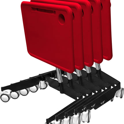 Active Sitting/Standing Desk, Red