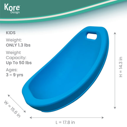 Floor Rocker, Kids Light Blue