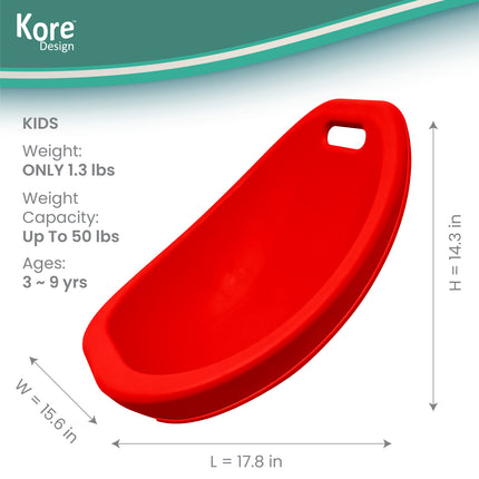 Floor Rocker, Kids Red