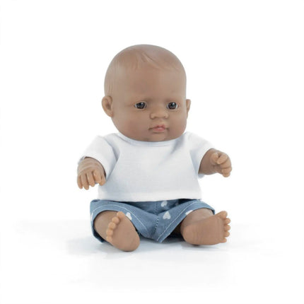 Baby Doll Hispanic Boy 8-1/4in My Friends & Me