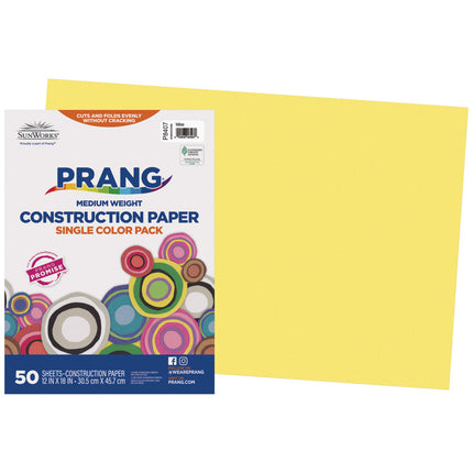 Prang, Yellow, 12x18