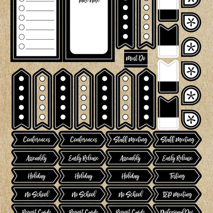 Simply Stylish Planner Accents