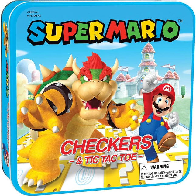 Super Mario Checkers & Tic Tac Toe