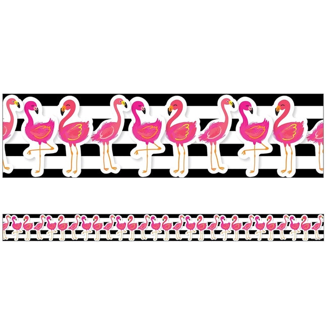 Simply Stylish Flamingos Trim