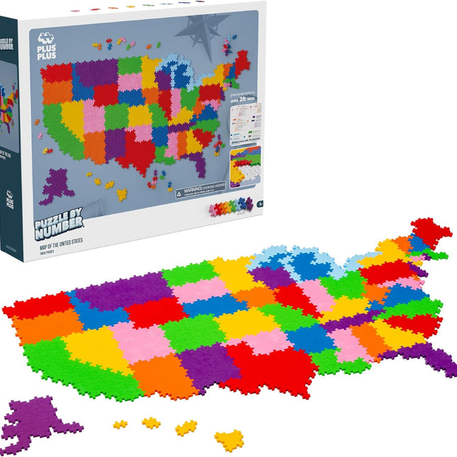 Plus-Plus Puzzle by Numbers