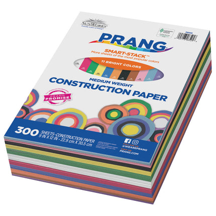 Prang, 11 Assorted Colors, 9x12