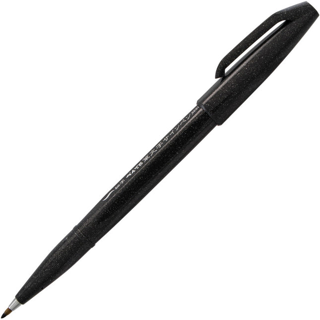 Sign Pen Brush Tip Black Ink