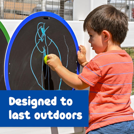 Giant Outdoor Chalkboards-Caterpillar