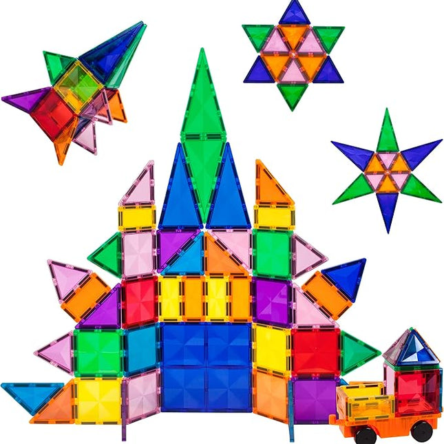 Picasso Tiles: Diamond Series with 1 Car Set