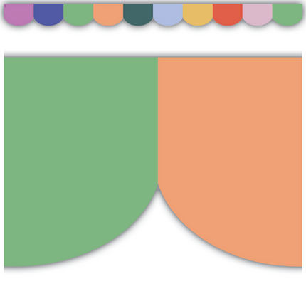 Color Crush Scalloped
