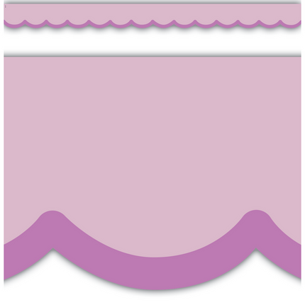 Color Crush Purple Scallops