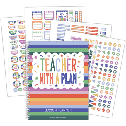Color Crush Teacher Planner