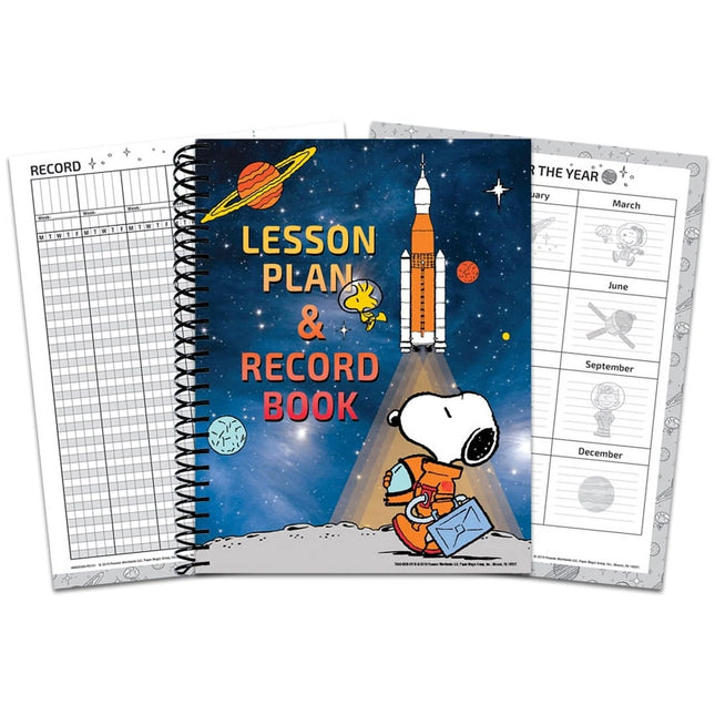 Peanuts Nasa Lesson Plan & Record Book