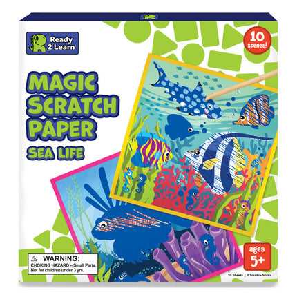 Magic Scratch Paper Sea-life
