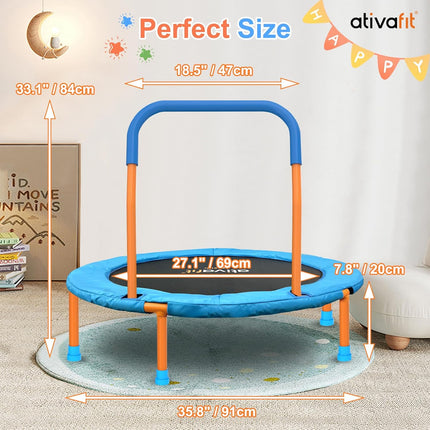 Ativafit 36inch mini Trampoline for kids