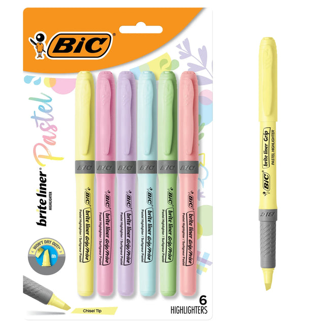 Bic brite liner, Pastel