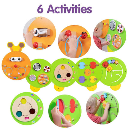 Caterpillar Sensory Wall Panel