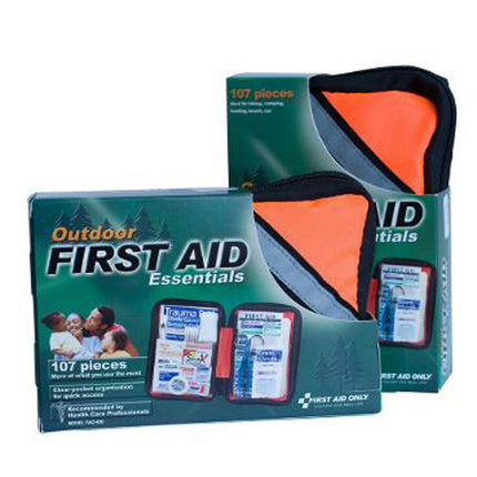 Outdoor First Aid Kit, 107 Piece, Fabric Case
