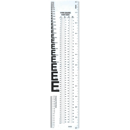 Graphic Arts Ruler