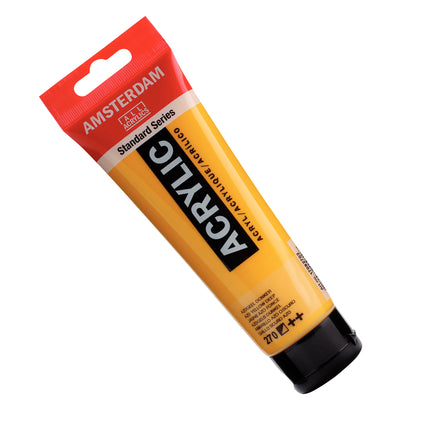 Acrylic 120ml Azo Deep Yellow 270 Amsterdam Standard