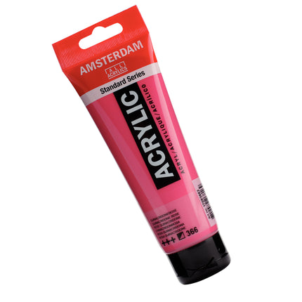 Acrylic 120ml Quinacr Rose 366 Amsterdam Standard