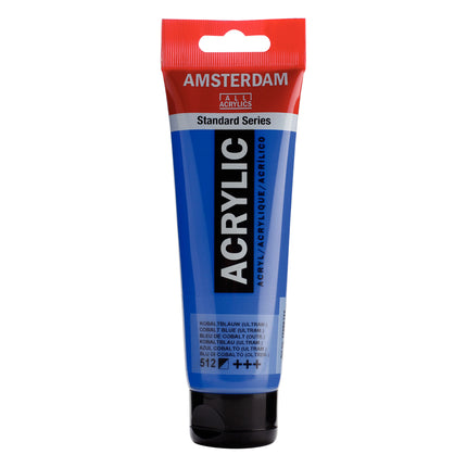 Acrylic 120ml Cobalt Bl Ultra 512 Amsterdam Standard