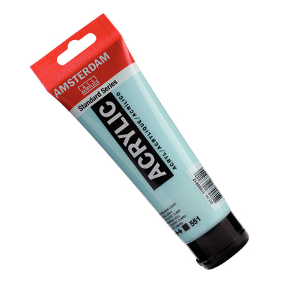 Acrylic Paint 120ml Sky Blue Light 551 Amsterdam Standard