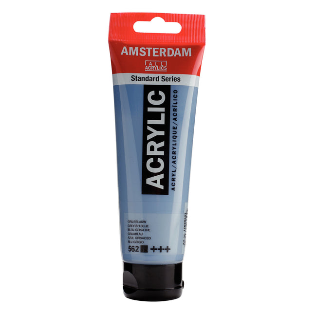 Acrylic 120ml Grayish Blue 562 Amsterdam Standard