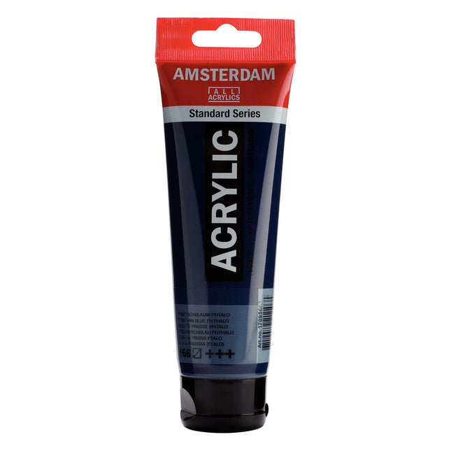 Acrylic 120ml Prus Blue Ph 566 Amsterdam Standard