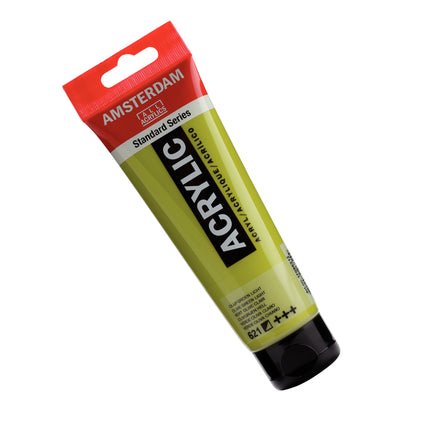 Acrylic 120ml Olive Green Light 621 Amsterdam Standard